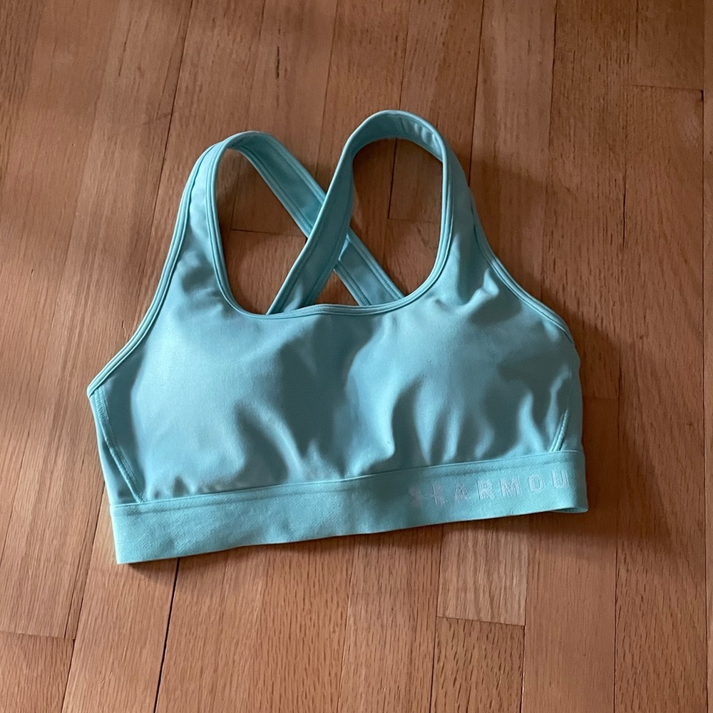 Under Armour Teal Padded Sports Bra